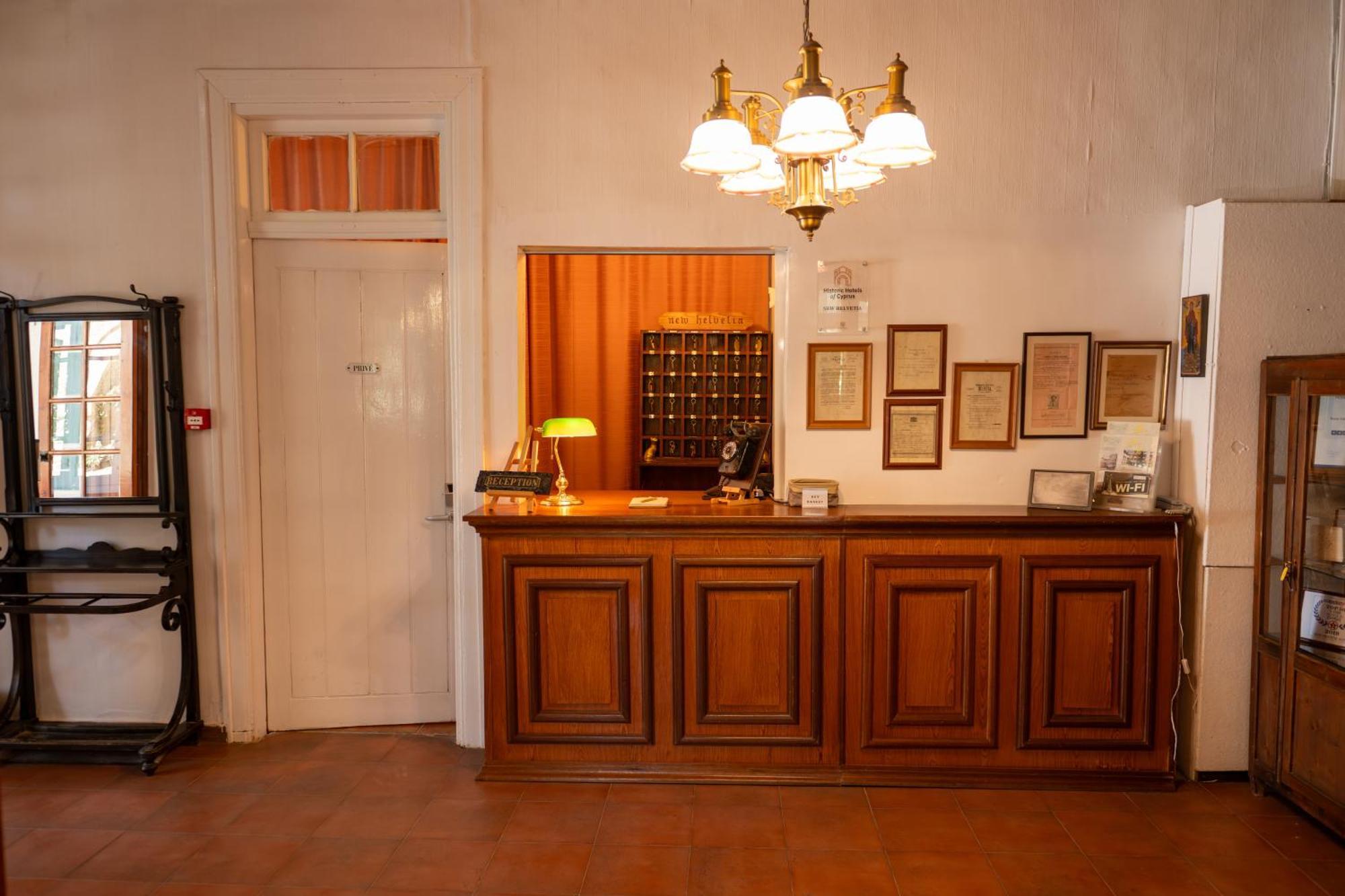 New Helvetia Hotel Platres Bagian luar foto